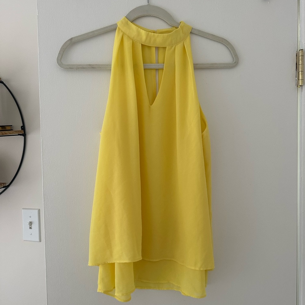 Rose & Olive Yellow Top